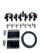 Kit Bicos de Pulverização no Sulco para 7 Linhas