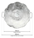 Tacho de Arado 60cm BRUTO Original em Aço de Carbono