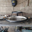 Tacho com Bordas 55cm Original em Aço de Carbono Alças de Ferradura